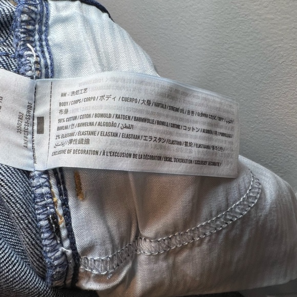 Abercrombie & Fitch Womens The Vintage Flare High Rise Jeans Medium Wash Size 10 - Picture 13 of 13